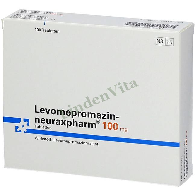 Левомепромазин / Levomepromazin - Левомепромазин — упаковка препарата