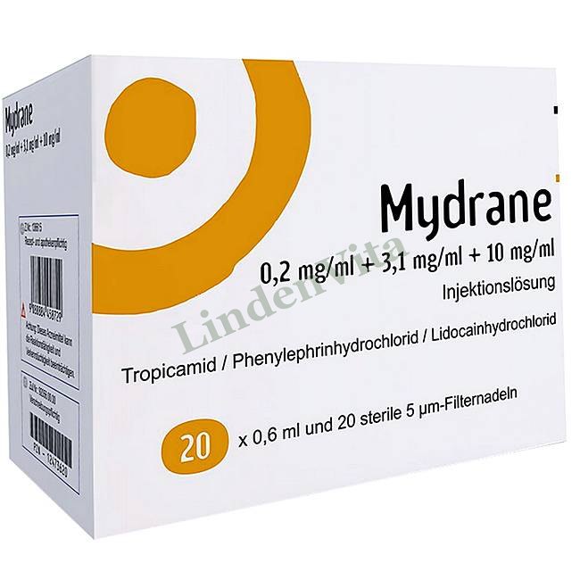 Мідран / Mydrane - Тропікамід — упаковка препарату