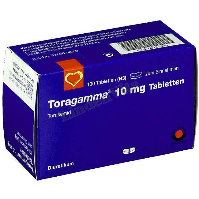 Торагамма / Toragamma - Торасемид — упаковка препарата