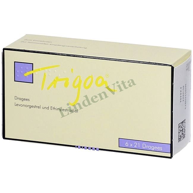 Тригоа / Trigoa - Левоноргестрел + Етинілестрадіол — упаковка препарату