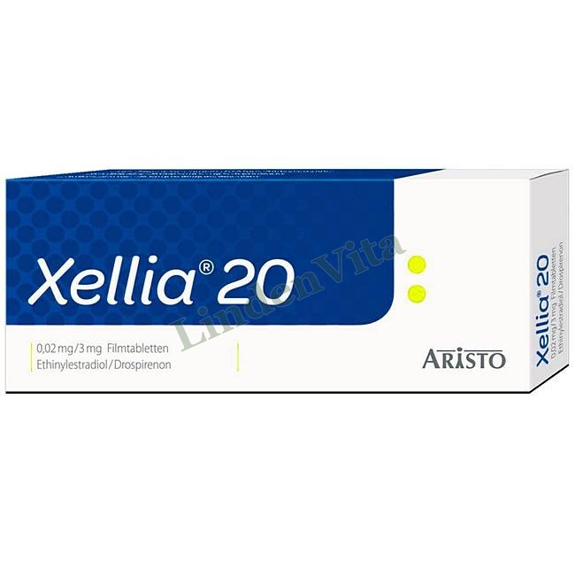 Кселлія / Xellia - Дроспіренон + Етинілестрадіол — упаковка препарату