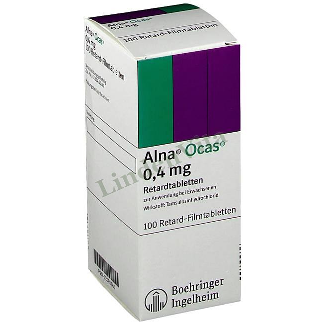 Ална Окас / Alna Ocas - Тамсулозин — упаковка препарату