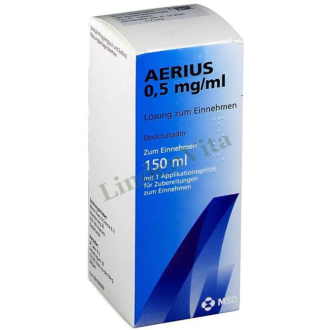 Еріус / Aerius - Дезлоратадин — упаковка препарату