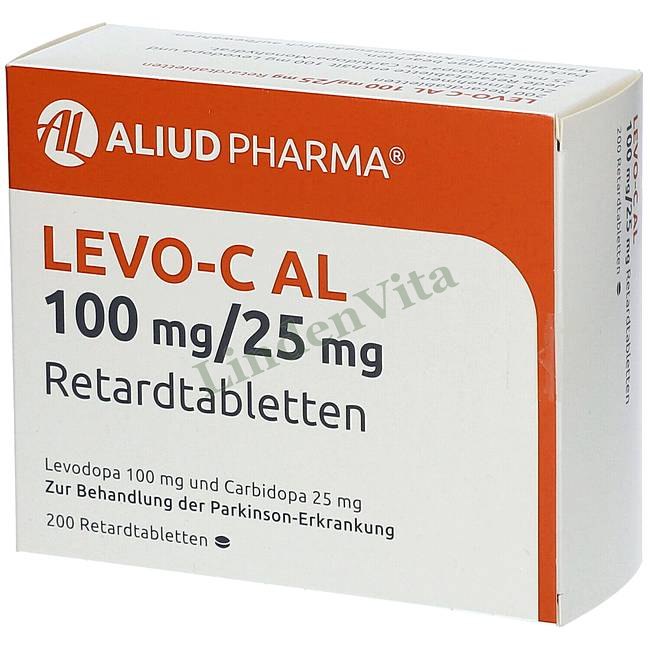 Лево / Levo - Леводопа + Карбідопа — упаковка препарату