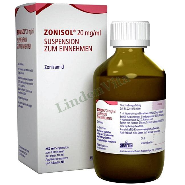 Зонісол / Zonisol - Зонісамід — упаковка препарату
