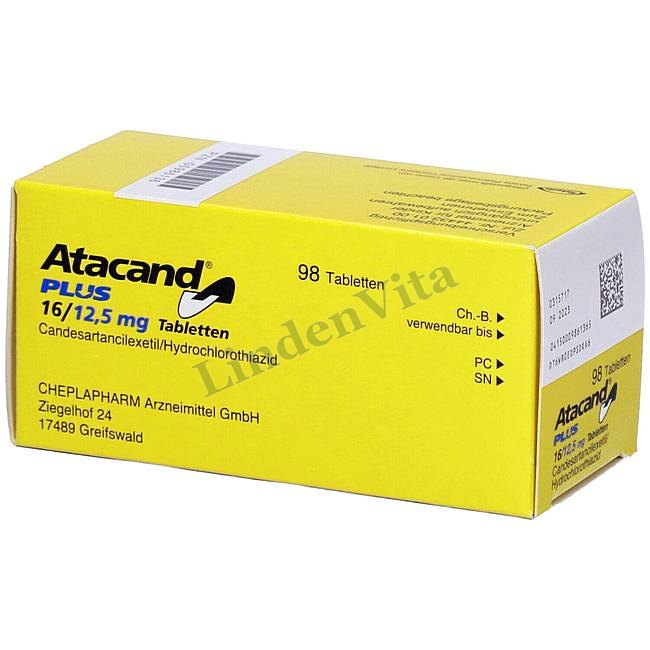 Атаканд / Atacand - Кандесартан + Гідрохлоротіазид / Від тиску — упаковка препарату