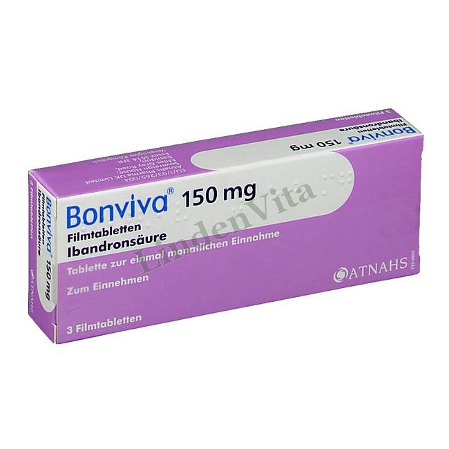 Бонвива / Bonviva - Ибандроновая кислота — упаковка препарата
