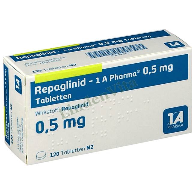 Репаглинид / Repaglinid - Репаглинид — упаковка препарата