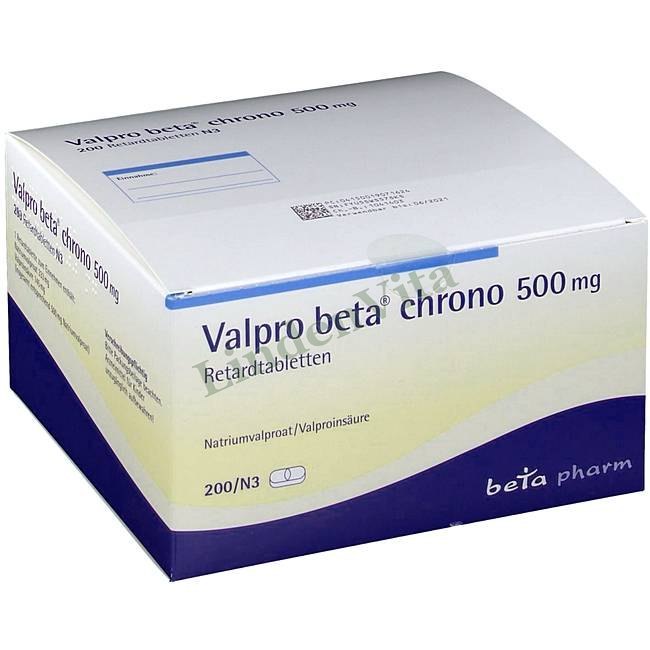 Вальпро / Valpro - Вальпроєва кислота — упаковка препарату