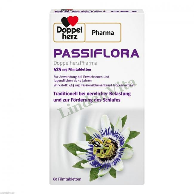 Пасифлора Доппельгерцфарма / Passiflora Doppelherzpharma - Пасифлора трава — упаковка препарату