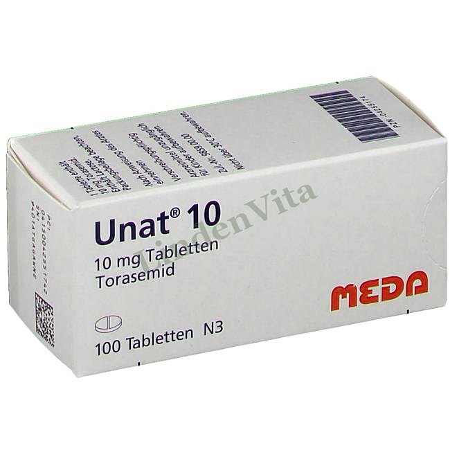 Унат / Unat - Торасемид — упаковка препарата