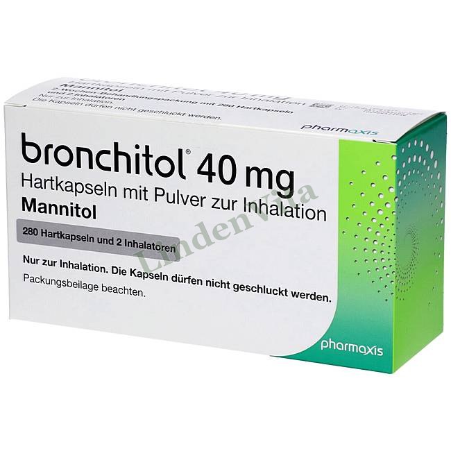 Бронхітол / Bronchitol - Маннітол — упаковка препарату