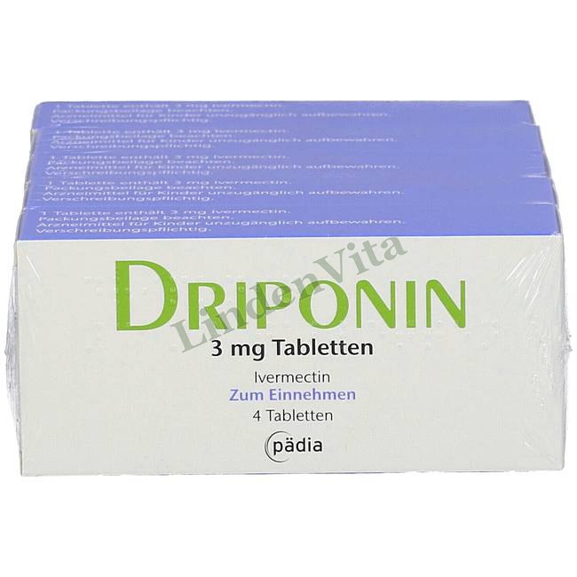 Дрипонін / Driponin - Івермектин — упаковка препарату