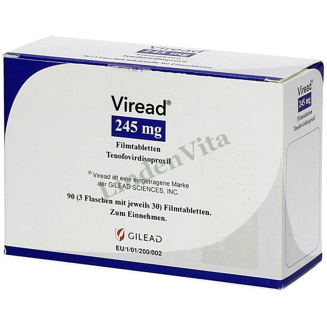 Віреад / Viread - Тенофовір — упаковка препарату