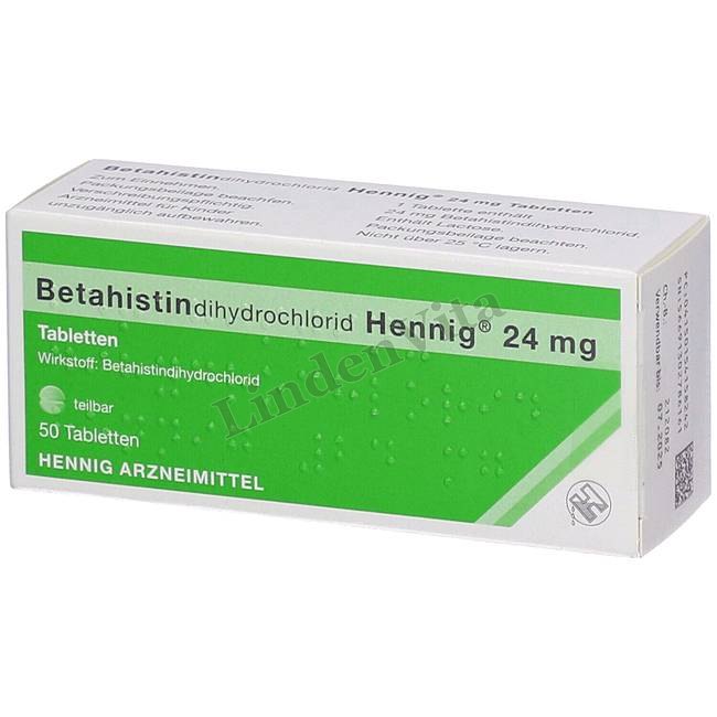 Бетагистиндигидрохлорид / Betahistindihydrochlorid - Бетагистин — упаковка препарата