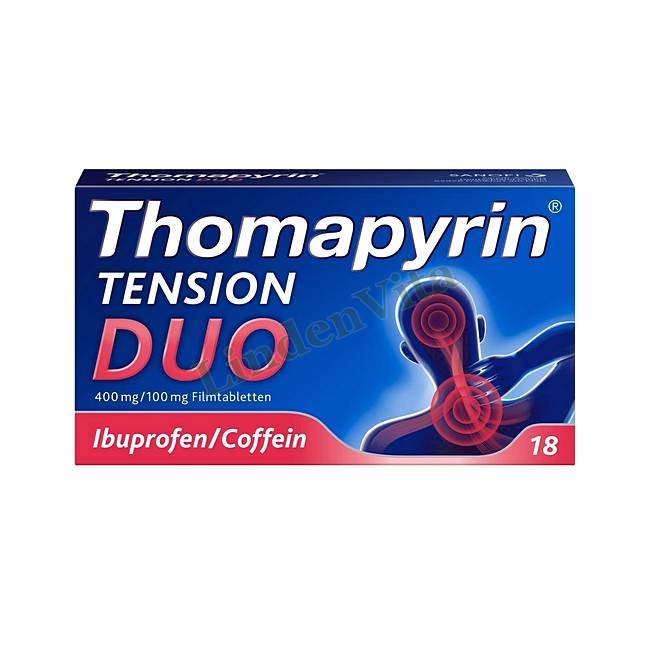 Томапірин Тенсіон / Thomapyrin Tension - Ібупрофен — упаковка препарату