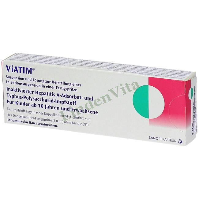 Віатим / Viatim - Тиф гепатит А — упаковка препарату