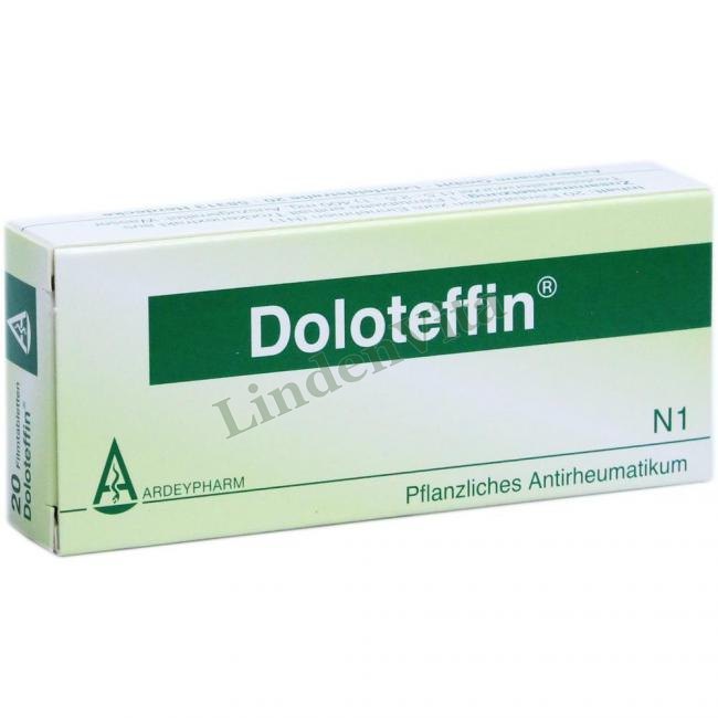 Долотеффин / Doloteffin - Корень дьявольского когтя — упаковка препарата