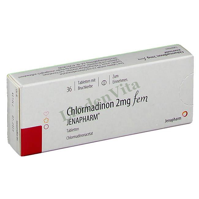 Хлормадинон / Chlormadinon - Хлормадинон — упаковка препарата