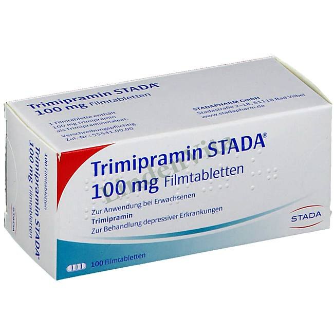 Триміпрамін / Trimipramin - Триміпрамін — упаковка препарату