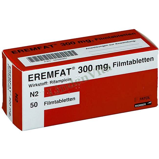 Эремфат / Eremfat - Рифампицин — упаковка препарата