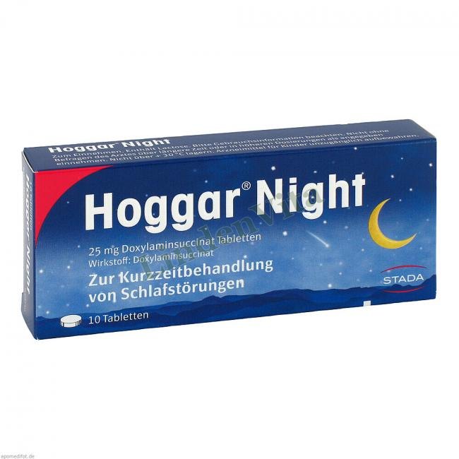 Хоггар / Hoggar - Доксиламин — упаковка препарата