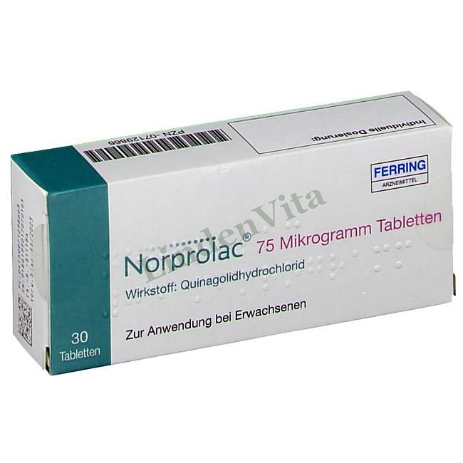 Норпролак / Norprolac - Квинаголид — упаковка препарата