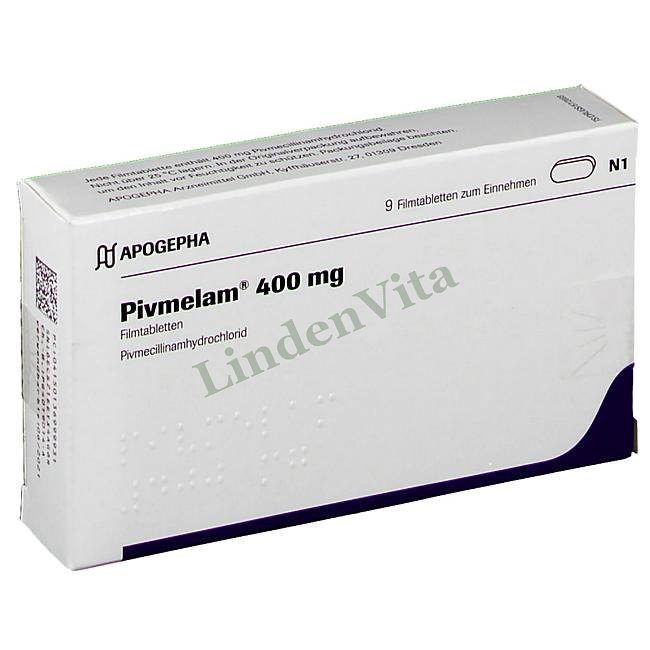 Півмелам / Pivmelam - Півмецилінам — упаковка препарату