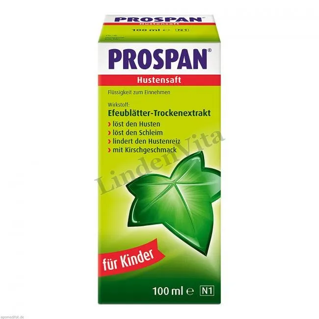 Проспан / Prospan - Листя плюща — упаковка препарату