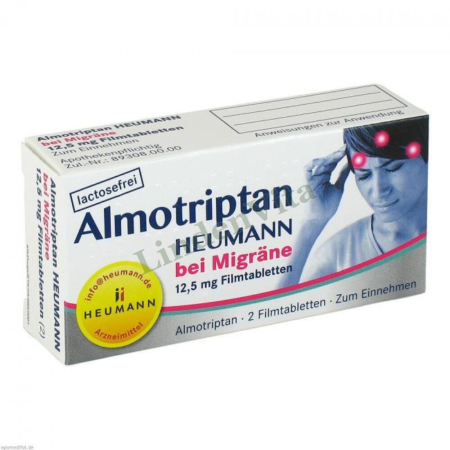 Алмотриптан / Almotriptan - Алмотриптан — упаковка препарата