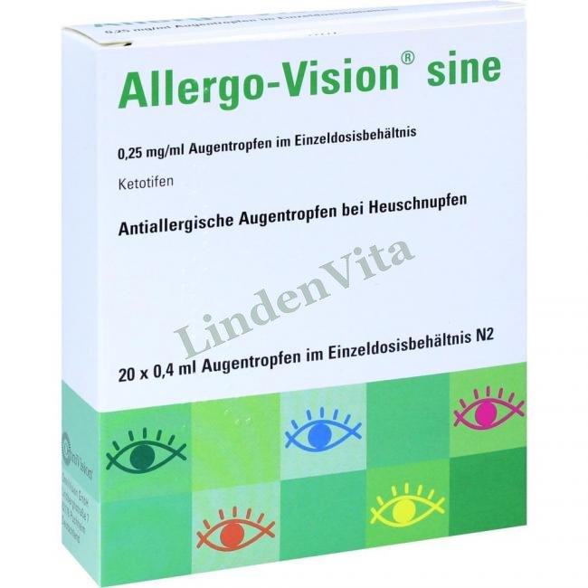 Аллерго Візіон / Allergo Vision - Кетотифен — упаковка препарату