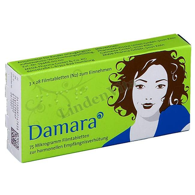 Дамара / Damara - Дезогестрел — упаковка препарата
