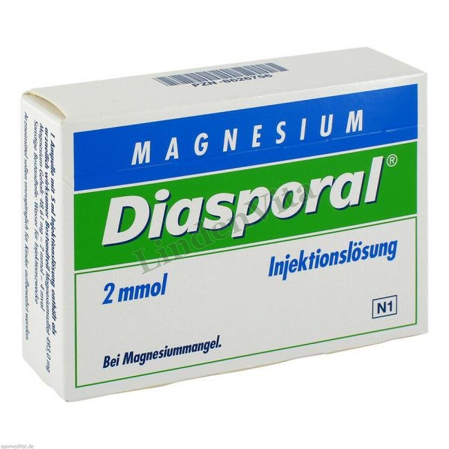 Магнезиум Диаспорал / Magnesium Diasporal - Магния сульфат / Витамины и минералы — упаковка препарата