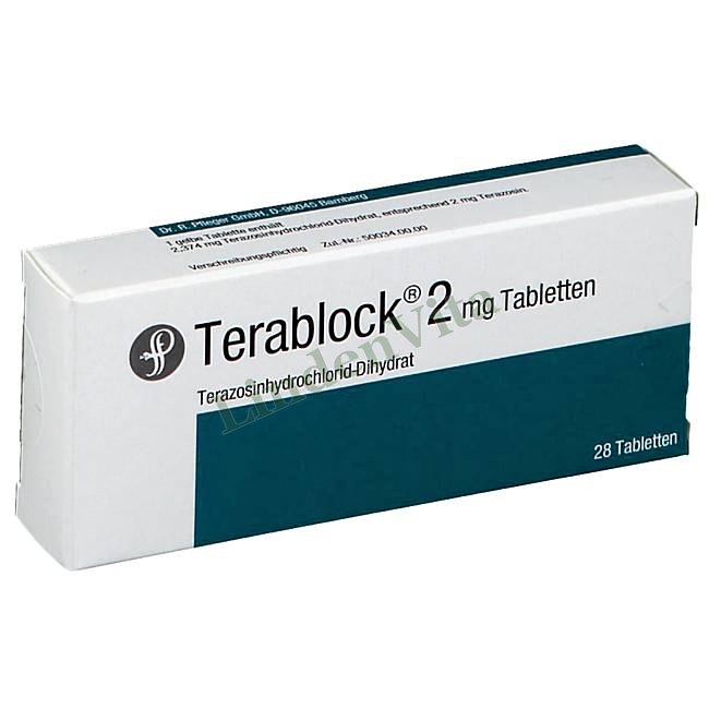 Тераблок / Terablock - Теразозин — упаковка препарату