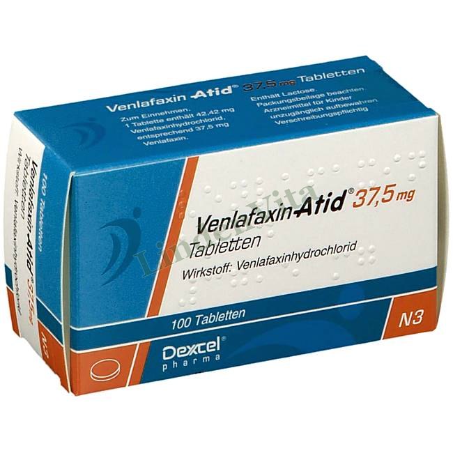 Венлафаксин / Venlafaxina - Венлафаксин — упаковка препарату