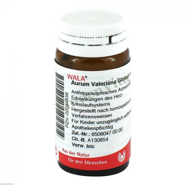 Аурум Валериана / Aurum Valeriana — упаковка препарата