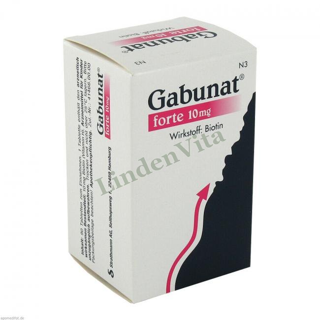 Габунат / Gabunat - Вітамін B7 (Біотин) — упаковка препарату