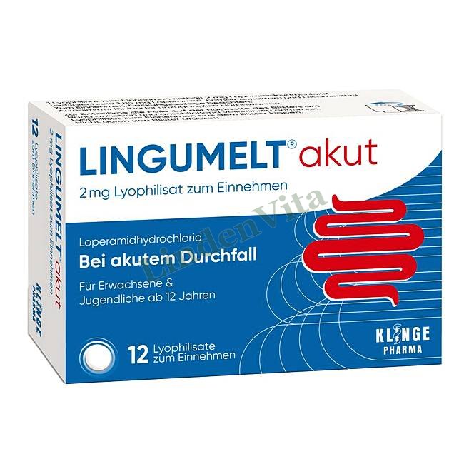 Лингумелт / Lingumelt - Лоперамид — упаковка препарата
