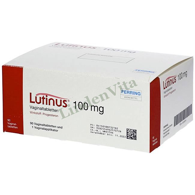Лютинус / Lutinus - Прогестерон — упаковка препарата
