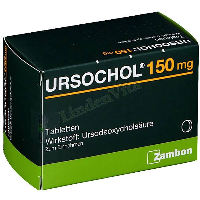 Урсохол / Ursochol - Урсодезоксихолевая кислота — упаковка препарата