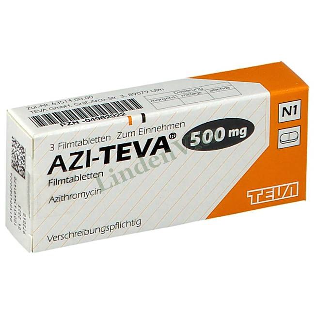 Ази / Azi - Азитромицин — упаковка препарата