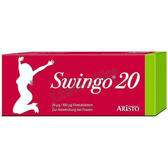 Свинго / Swingo - Левоноргестрел + Етинілестрадіол — упаковка препарату