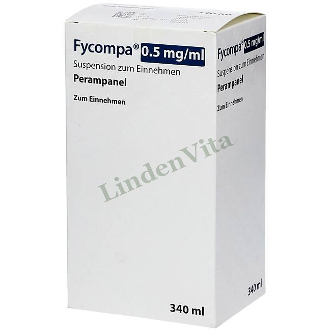 Файкомпа / Fycompa - Перампанель — упаковка препарату