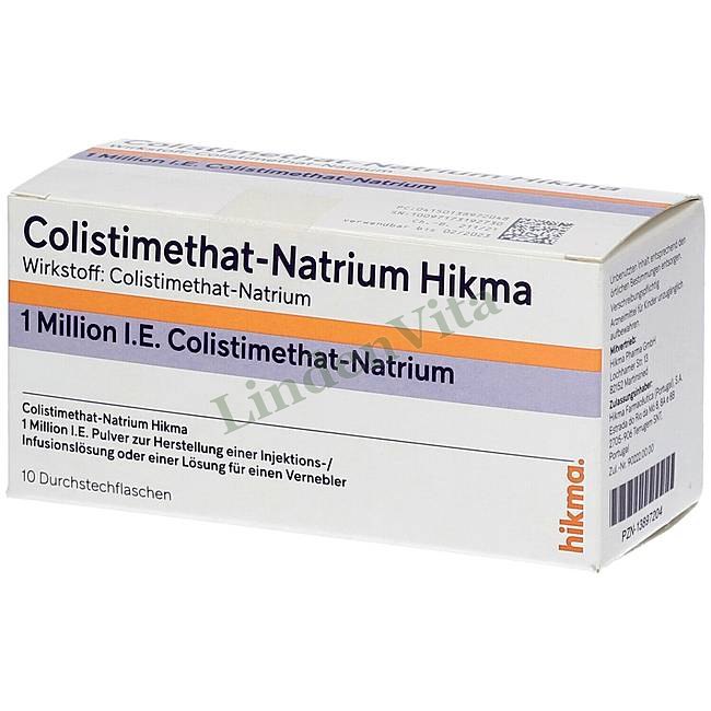 Колістиметат / Colistimetato - Колістин — упаковка препарату