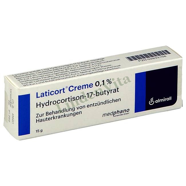 Латикорт / Laticort - Гидрокортизон — упаковка препарата