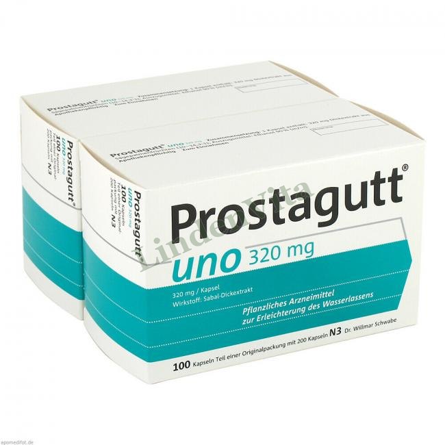 Простагутт / Prostagutt - Плоди сереної повзучої / Гінекологія та урологія — упаковка препарату