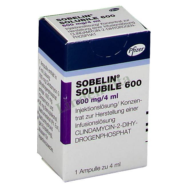 Собелін / Sobelin - Кліндаміцин / Антибіотики — упаковка препарату