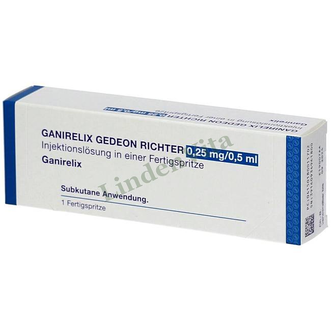 Ганірелікс / Ganirelix - Ганірелікс — упаковка препарату