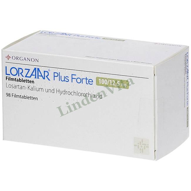 Лорзаар / Lorzaar - Лозартан + Гидрохлоротиазид / От давления — упаковка препарата