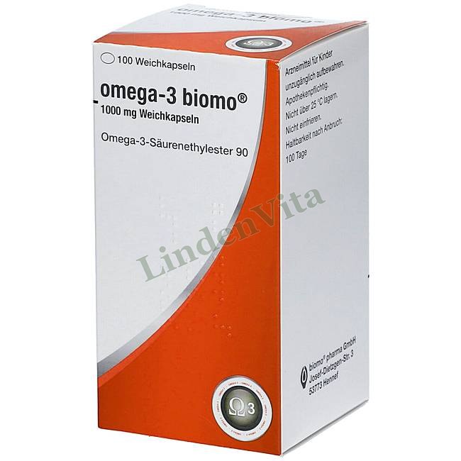 Омега / Omega 3 - Омега-3 з жирними кислотами — упаковка препарату